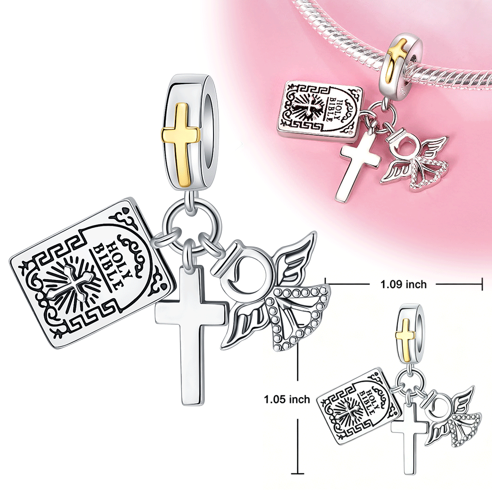 Crossfit Accessories - 925 Sterling Silver Charm Holy Trinity