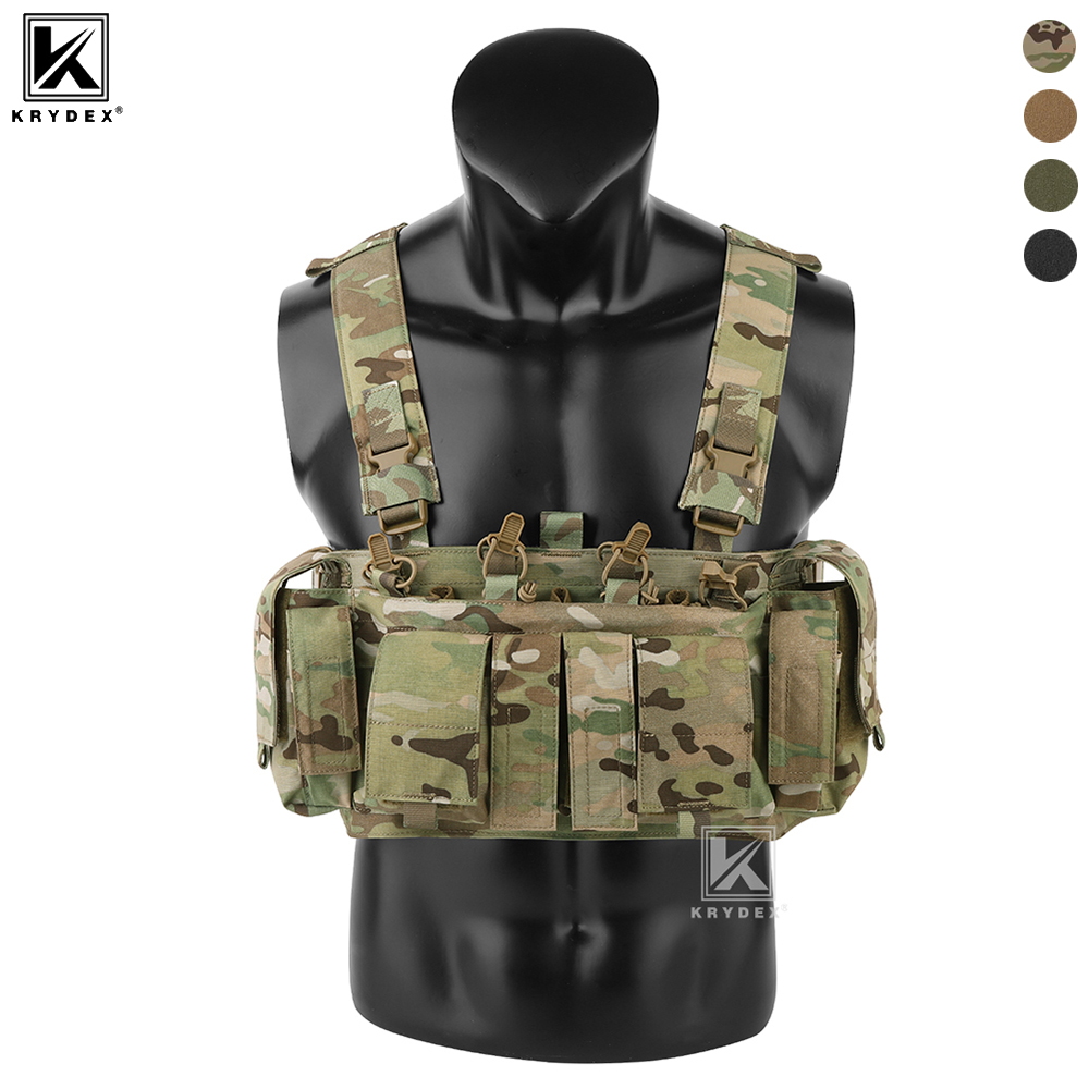 Crossfit Vest - KRYDEX 500D Tactical Chest Rig UW