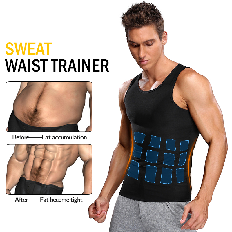 Hot Slimming Sauna Sweat Vest  - Crossfit Vest ulasan dan harga