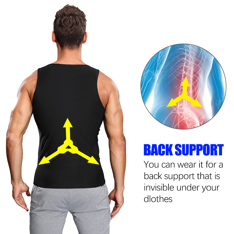 Hot Slimming Sauna Sweat Vest  - Crossfit Vest ulasan dan harga