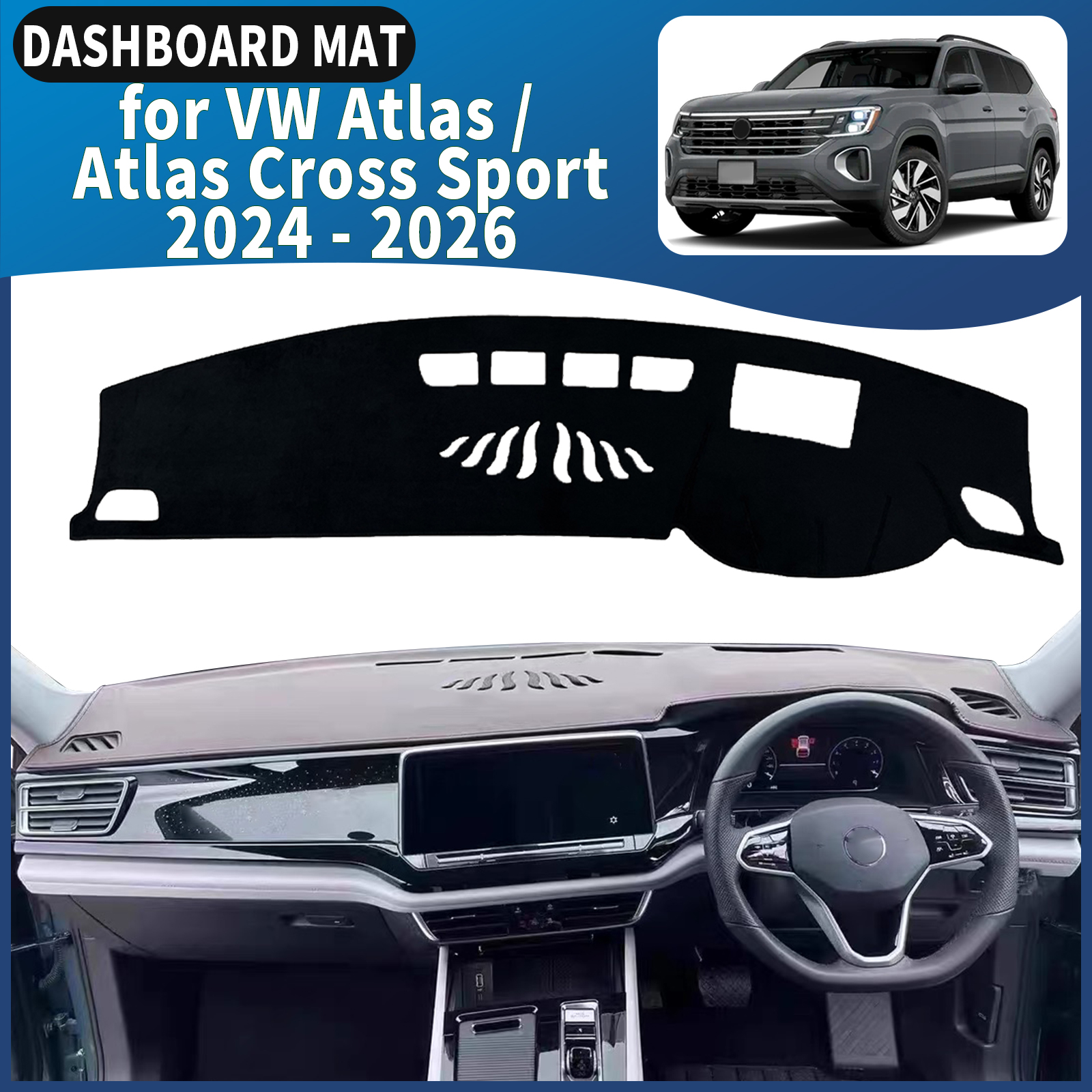 fit for VW Atlas 2024 2025 202 - Crossfit Accessories ulasan dan harga