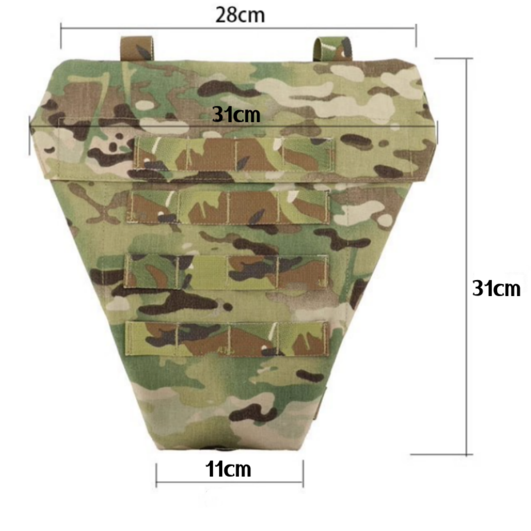 ATFG MC Camo LAP Panel 500D De - Crossfit Vest ulasan dan harga