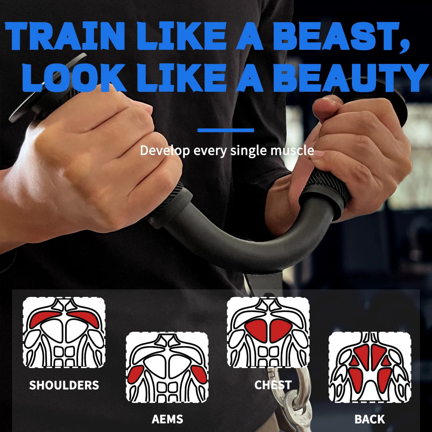 Tricep Pull Down Attachment wi - Landmine Barbell Attachment ulasan dan harga