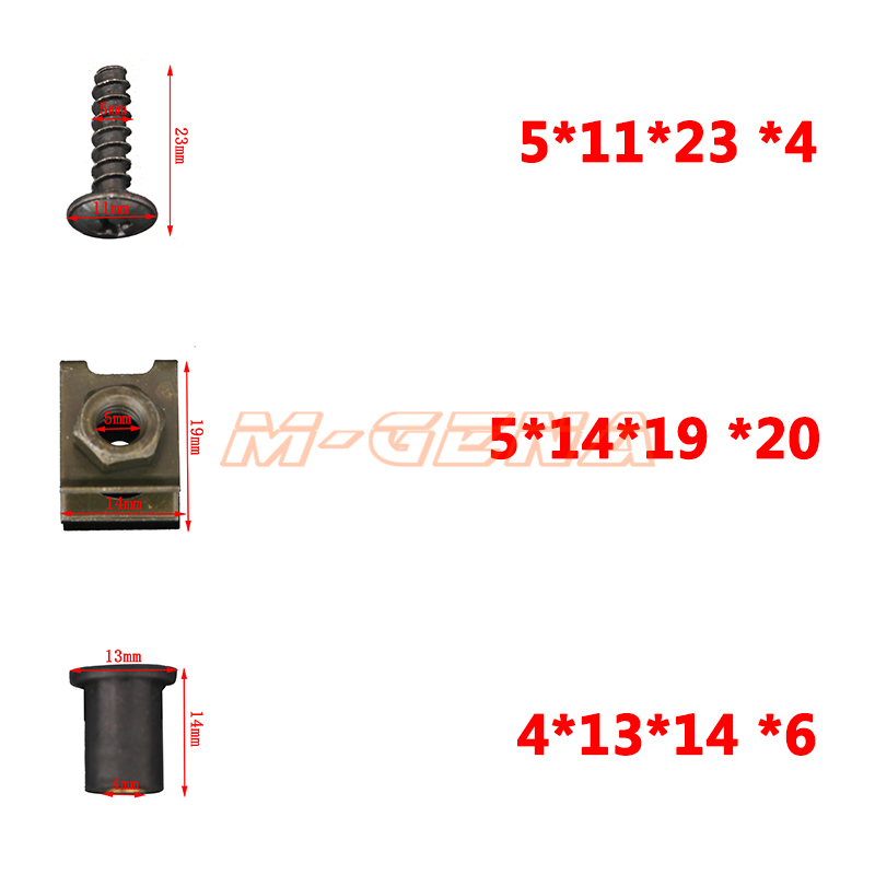 186 PCS Motorcycle Accessories - Crossfit Accessories ulasan dan harga