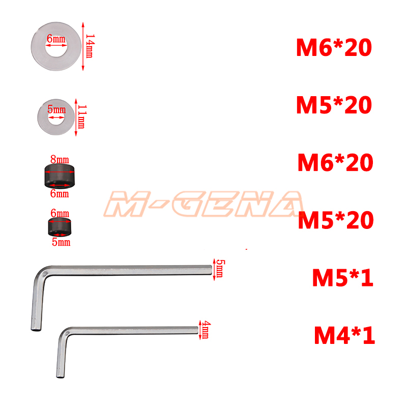 186 PCS Motorcycle Accessories - Crossfit Accessories ulasan dan harga