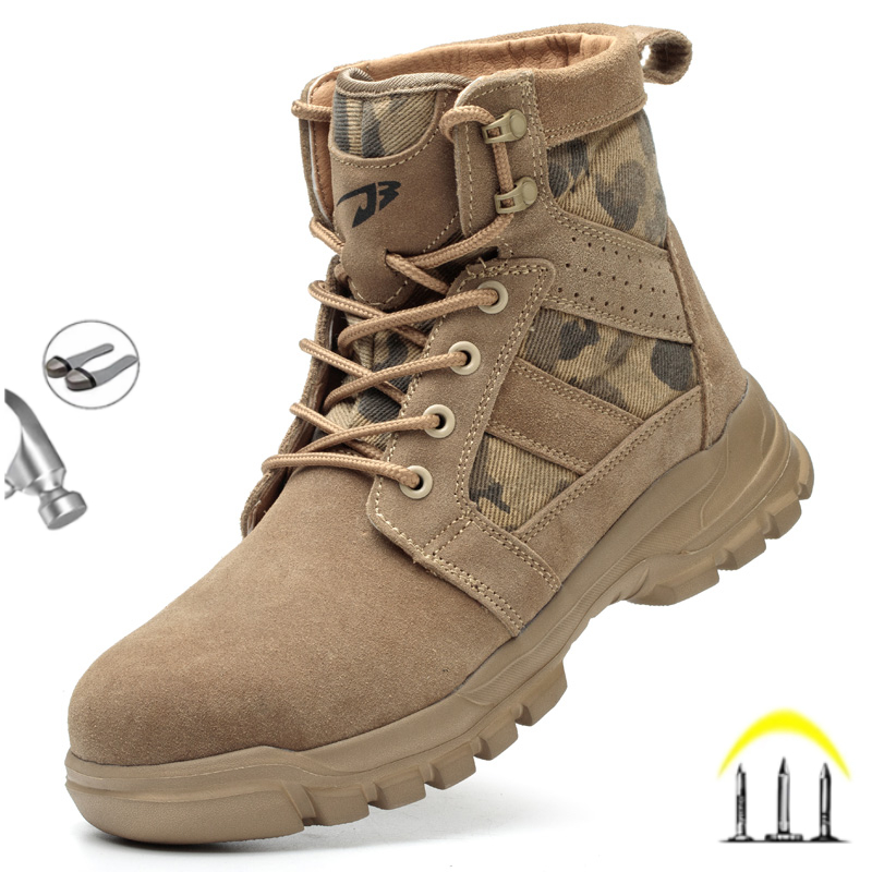 Fashion 2026 Cow Suede Men Wor - Crossfit Male ulasan dan harga