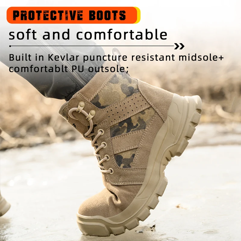 Fashion 2026 Cow Suede Men Wor - Crossfit Male ulasan dan harga