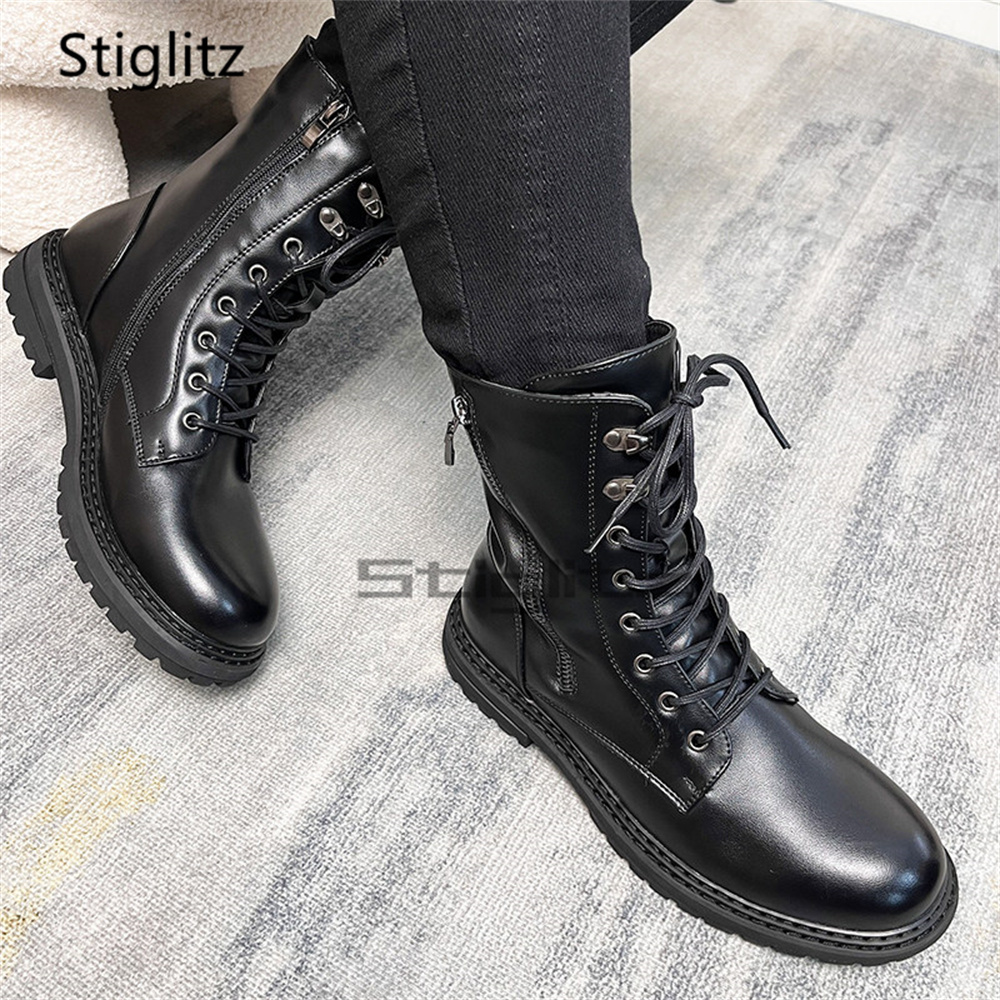 Men's British Style Lace Up Hi - Crossfit Male ulasan dan harga
