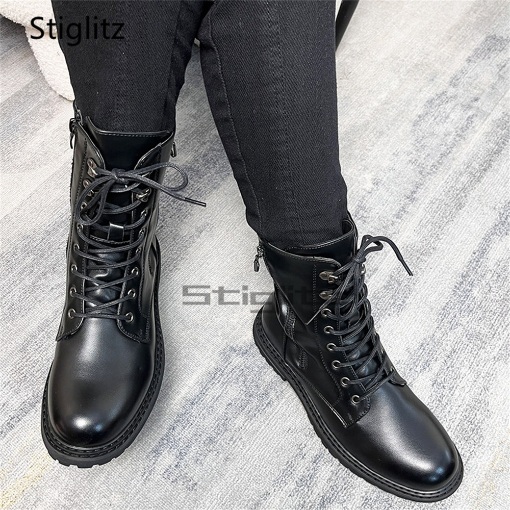 Men's British Style Lace Up Hi - Crossfit Male ulasan dan harga