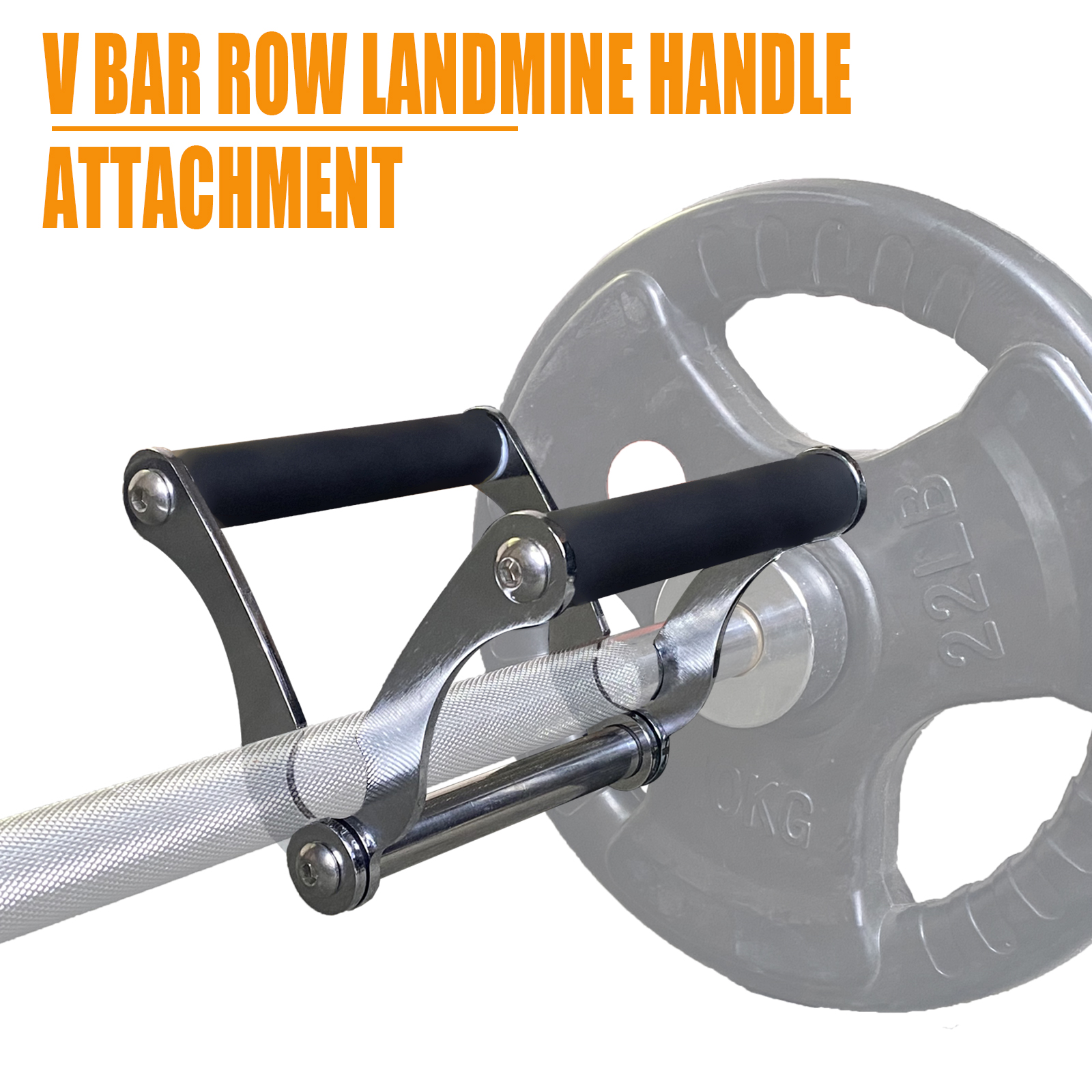V Bar Row Landmine Handle Atta - Landmine Barbell Attachment ulasan dan harga