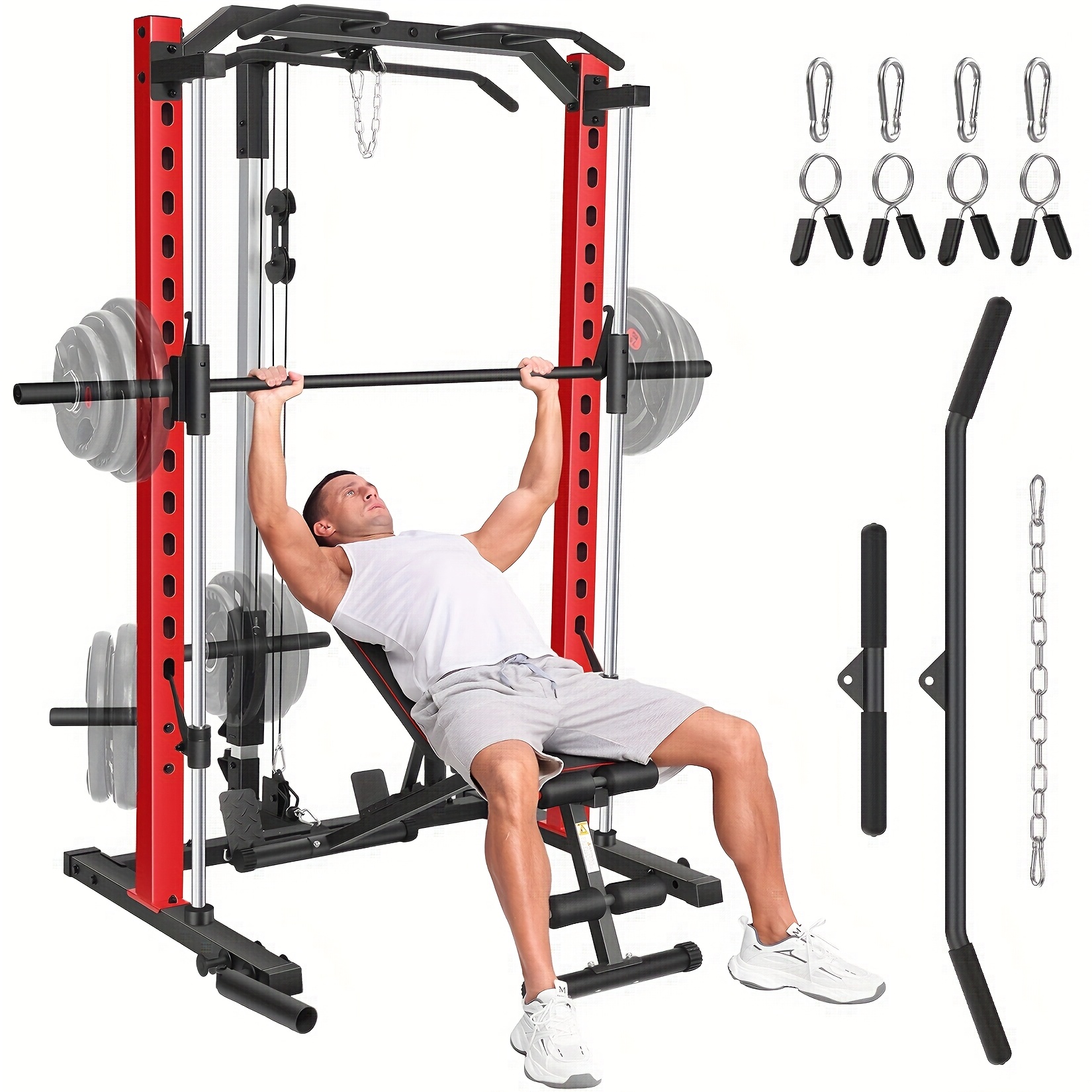 Likein Smith Machine Power Rac - Landmine Barbell Attachment ulasan dan harga