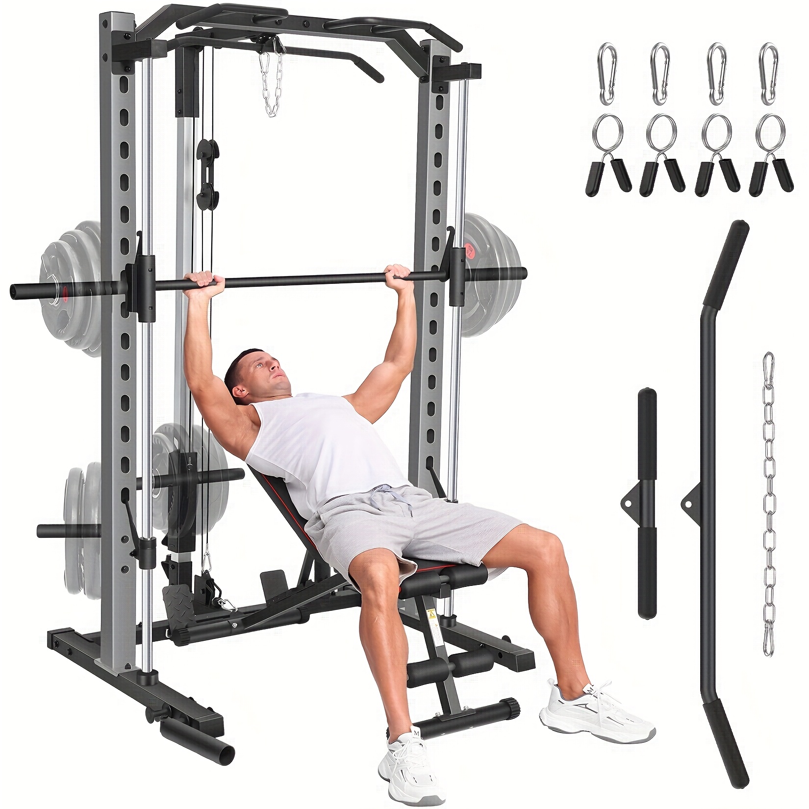 Likein Smith Machine Power Rac - Landmine Barbell Attachment ulasan dan harga