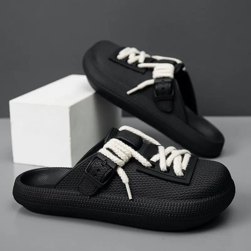 Flat Male Slipper Beach Soft M - Crossfit Male ulasan dan harga