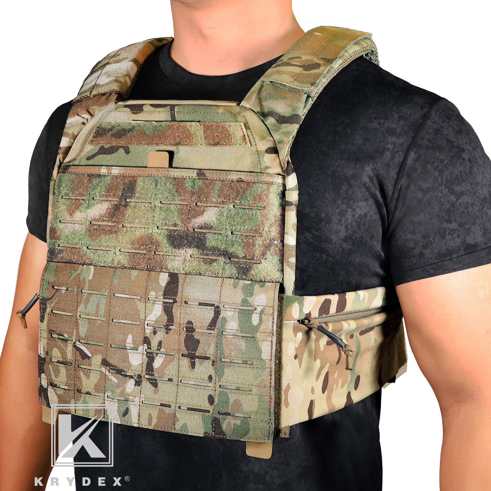 KRYDEX Laser MOLLE Tactical 30 - Crossfit Weight Vest ulasan dan harga
