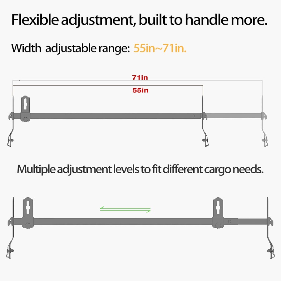 Ladder Rack Cross Bar Fit 2003 - Crossfit Accessories ulasan dan harga